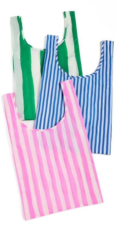 BAGGU Standard Baggu Set of 3 Painted Strip