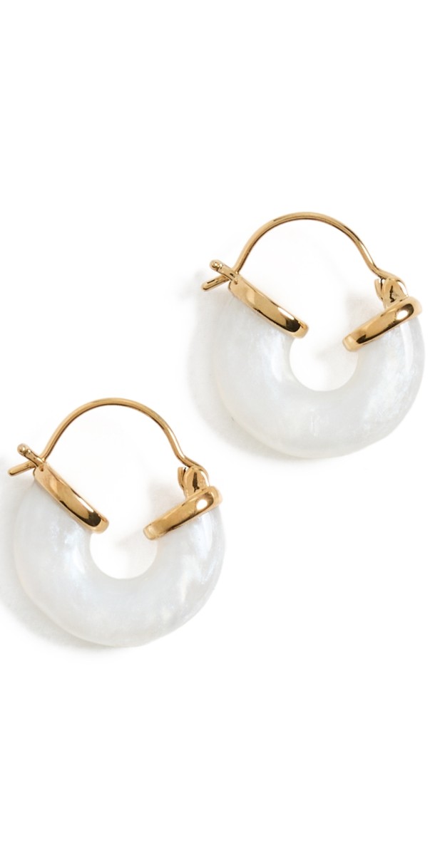 Anni Lu Petit Swell Hoops Gold