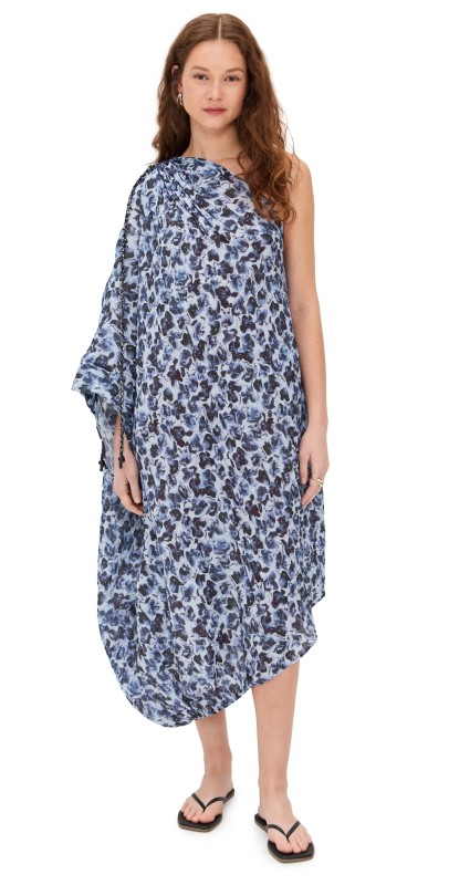 Rodebjer Shirley Violet Ditsy Dress Sweet Violet Ditsy Blue