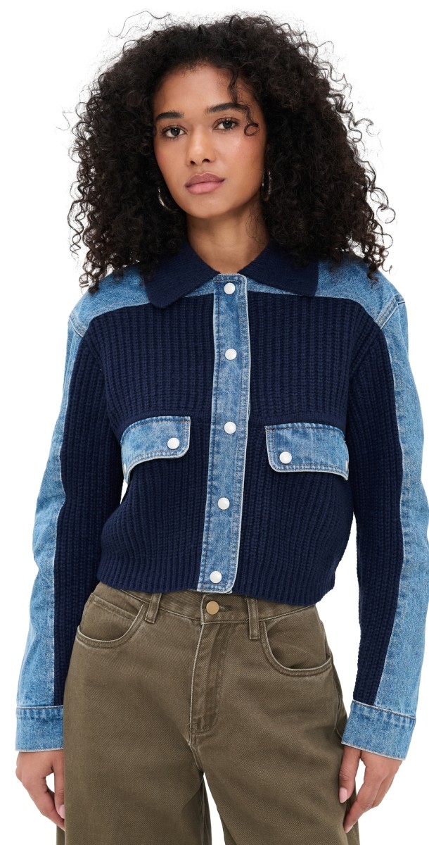 BLANKNYC Moving Up Jacket Navy