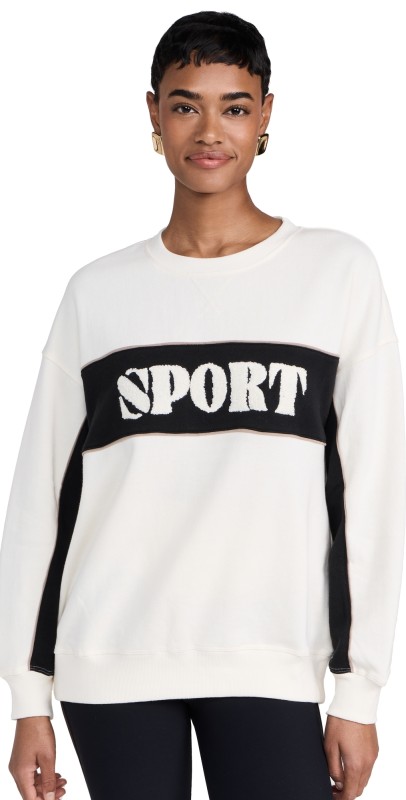 Z Supply Sport Sweatshirt Sandstone