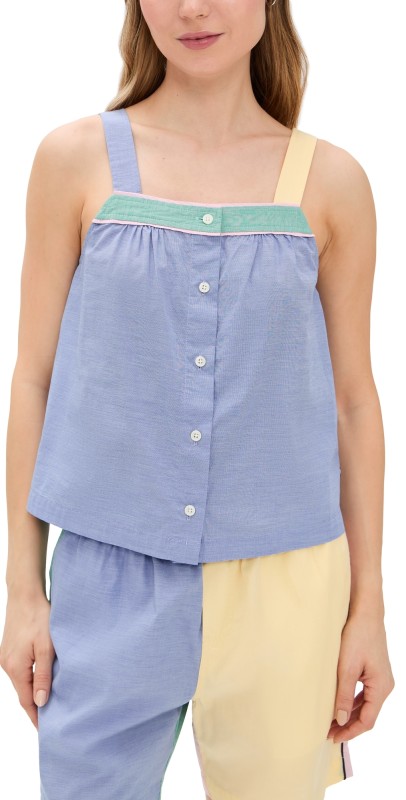 Alex Mill P'Jimmies Tank Top Pastel Colorblock