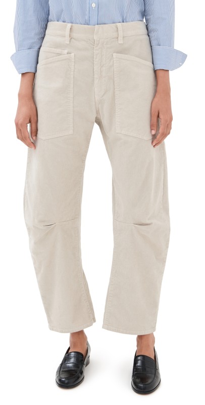 Nili Lotan Shon Corduroy Pants Sabbia