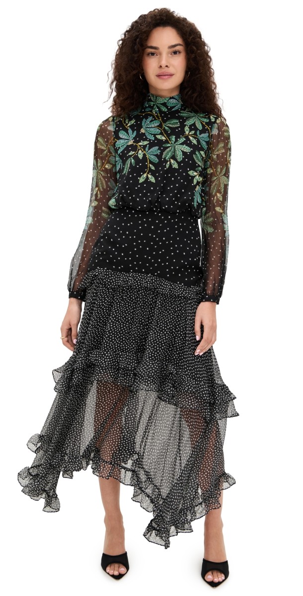 SALONI Jolie-C Dress Pelta Garden Plmt