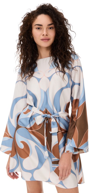 MISA Twiggy Dress The Swans All Over