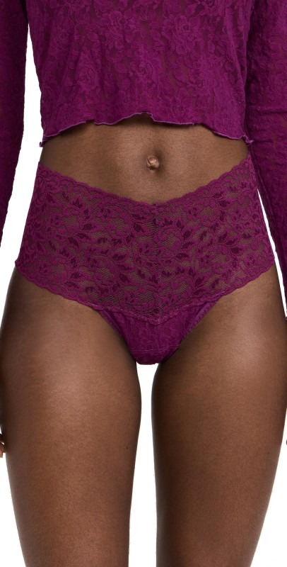 Hanky Panky Retro Thong Sugar Plum
