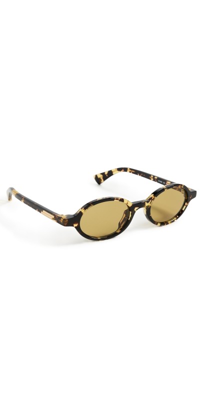 Bottega Veneta BV1388S Sunglasses Havana/Yellow