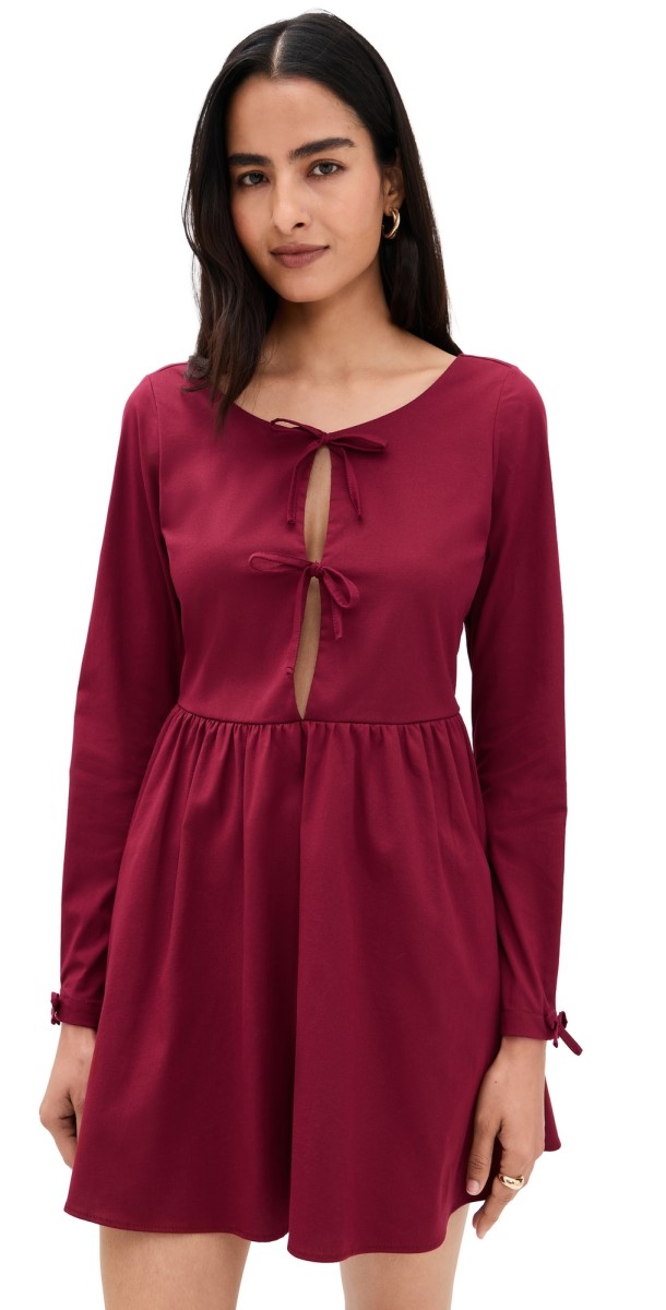 Peixoto Charlie Mini Dress Merlot