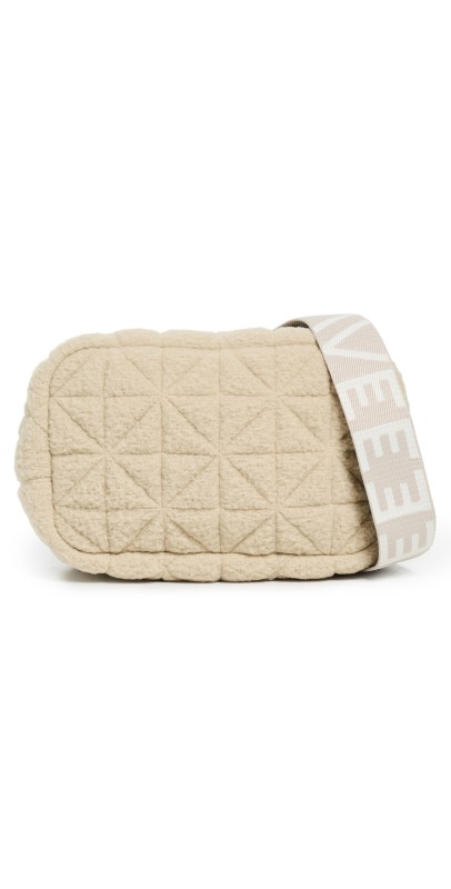 Vee Collective Vee Belt Bag Cream Sherpa Cream Sherpa