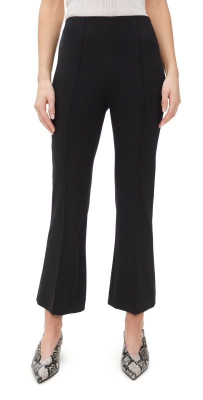 rag & bone Irina Kick Flare Pants Black