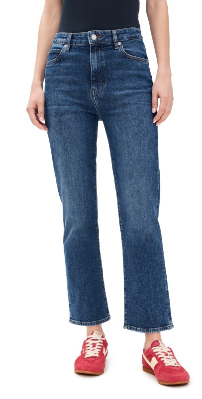 FRAME The Ruler Crop Jeans Rival