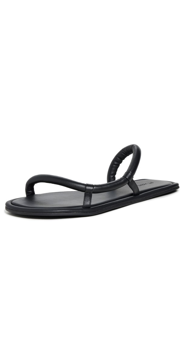 St. Agni Soft Loop Slides Black