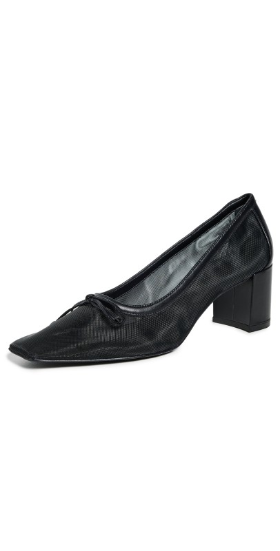 Schutz Arissa Block Pumps Black