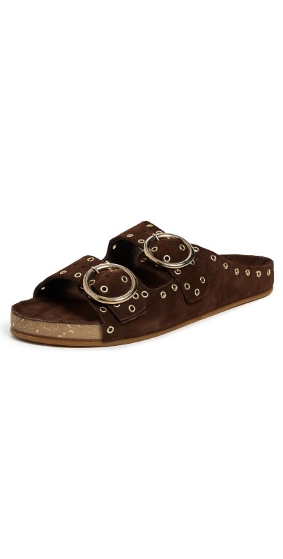 beek Cedar Sandals Coffee