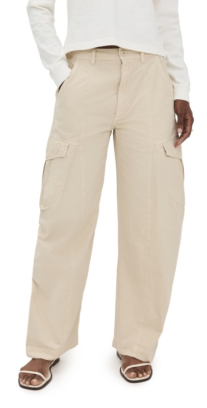 Polo Ralph Lauren Cotton Tech Blend Ankle Cargo Pants Sand