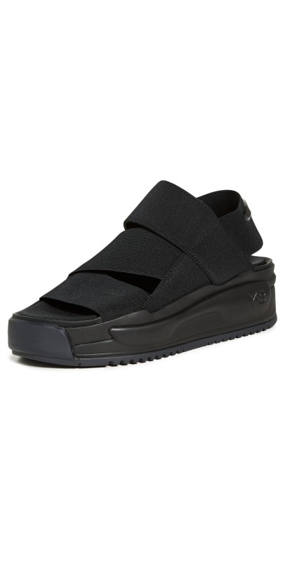 Y-3 Y-3 Rivalry Sandals Black/Black/Black