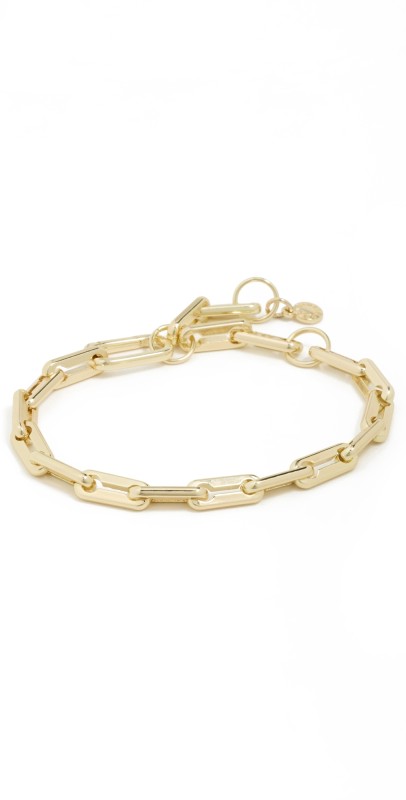 BaubleBar Cora Chain Bracelet Gold