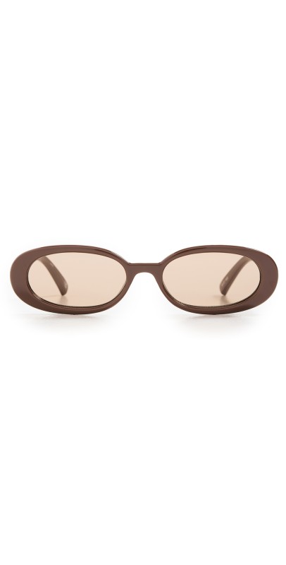 Le Specs Outta Love Sunglasses Cocoa