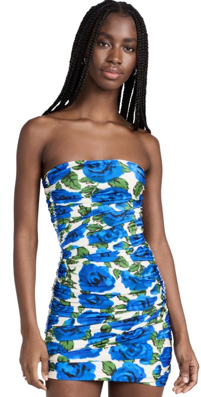 Philosophy di Lorenzo Serafini Floral Dress Fantasy Print Ivory