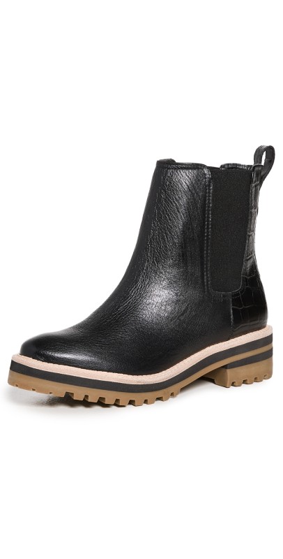 KAANAS Pontevedra Chelsea Booties Black