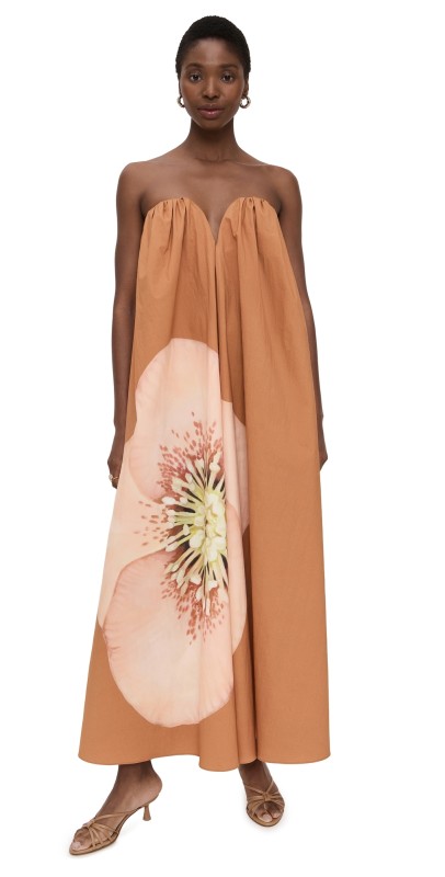Significant Other Shiloh Maxi Dress Tangerine Rose