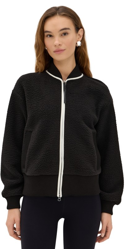 Varley Hansley Fleece Jacket Black