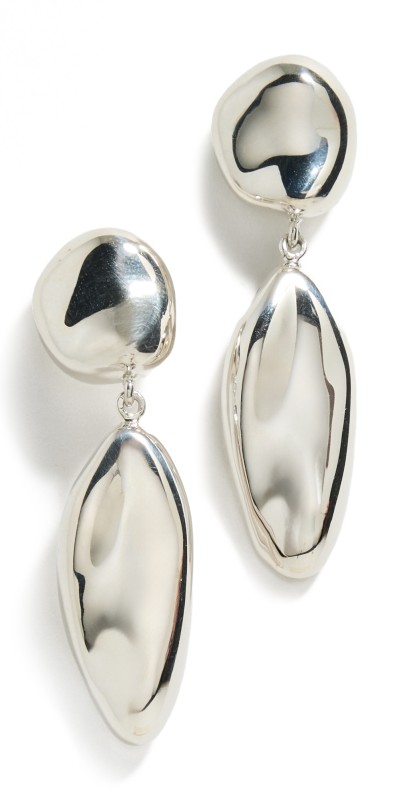 AGMES Short Patrice Earrings Sterling Silver