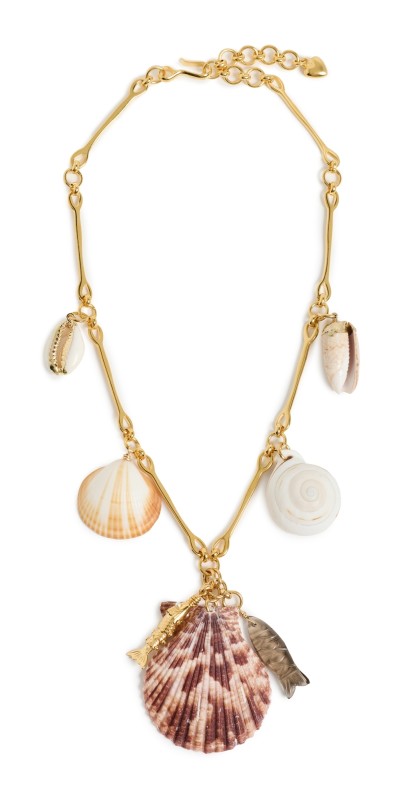 Brinker + Eliza Delmar Necklace Gold/Shell