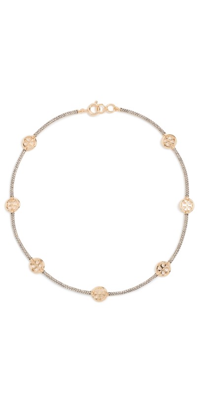 Tory Burch Miller Pave Necklace Tory Gold/Crystal