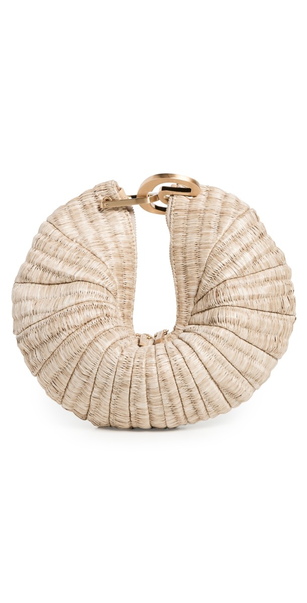 Cult Gaia Ubah Clutch Wheat