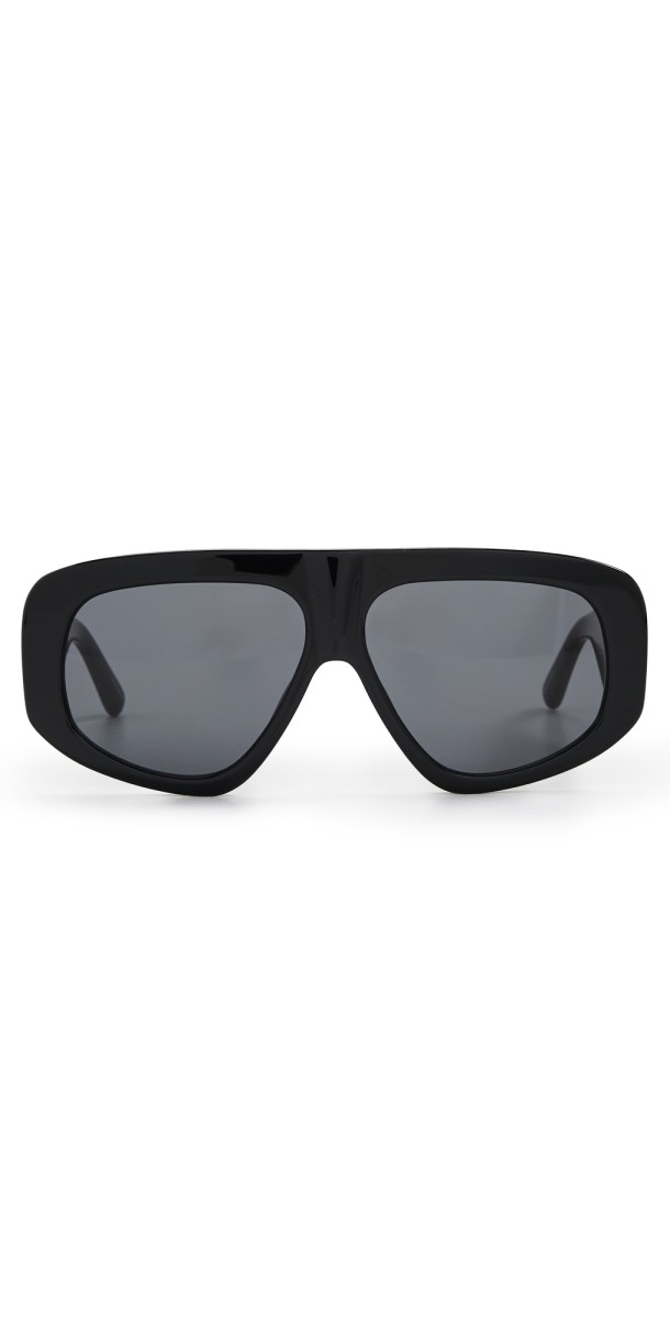 The Attico Milano Sunglasses Milano Black/Silver/Grey