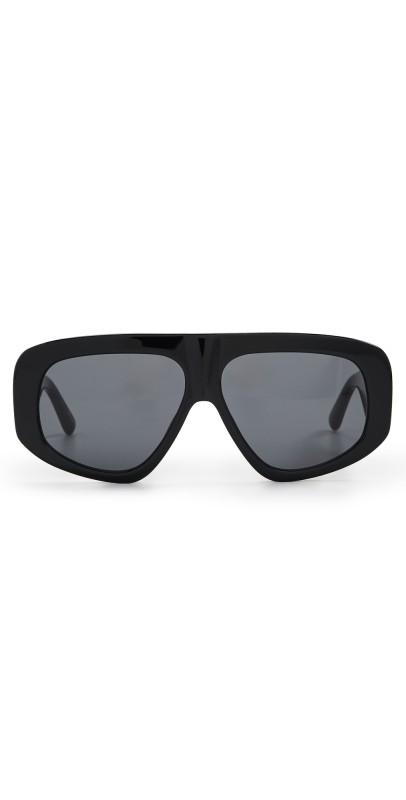 The Attico Milano Sunglasses Milano Black/Silver/Grey