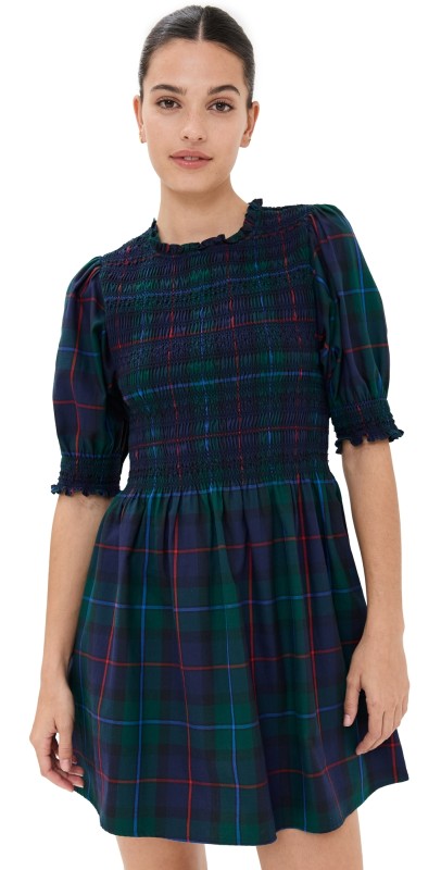Hill House Home The Vivi Nap Dress Midnight Tartan