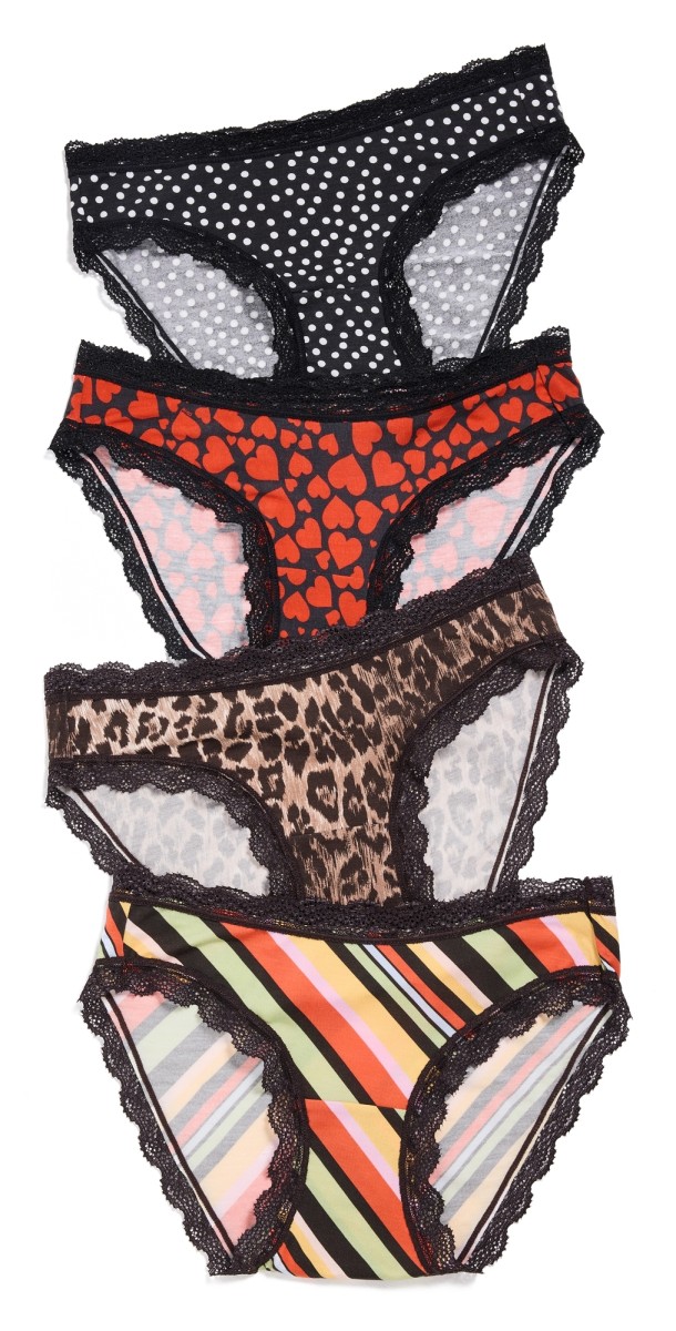 Stripe & Stare Original Knicker Four Pack Classic Mix