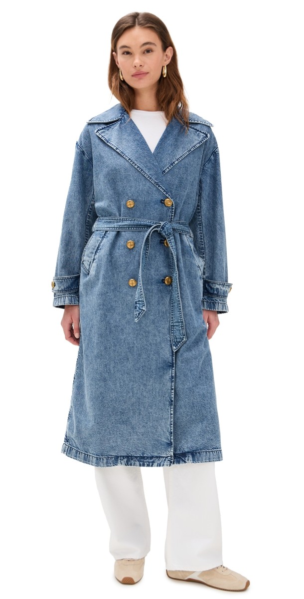 rag & bone Featherweight Alora Trench Coat Beekman
