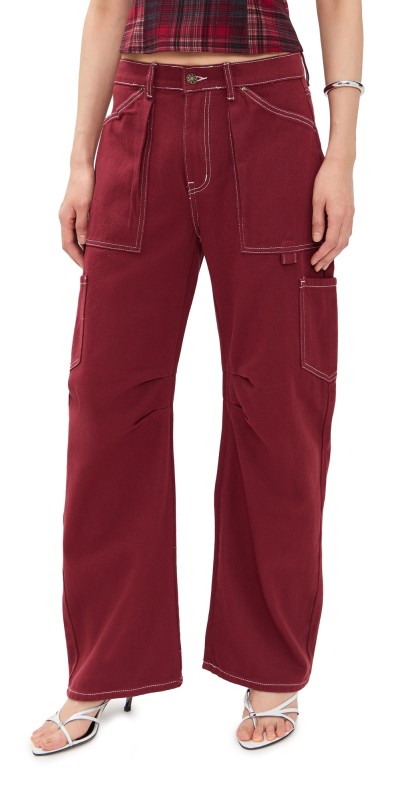 Lioness Miami Vice Jeans Cherry