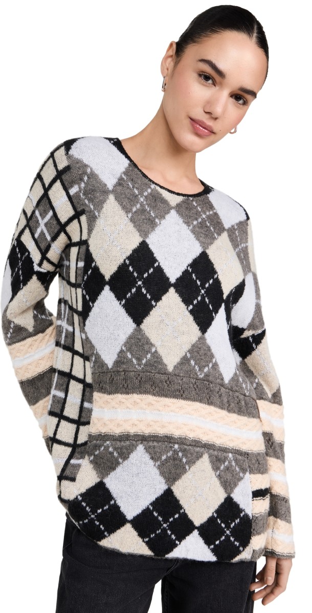GUIZIO Zuri Sweater Black Multi