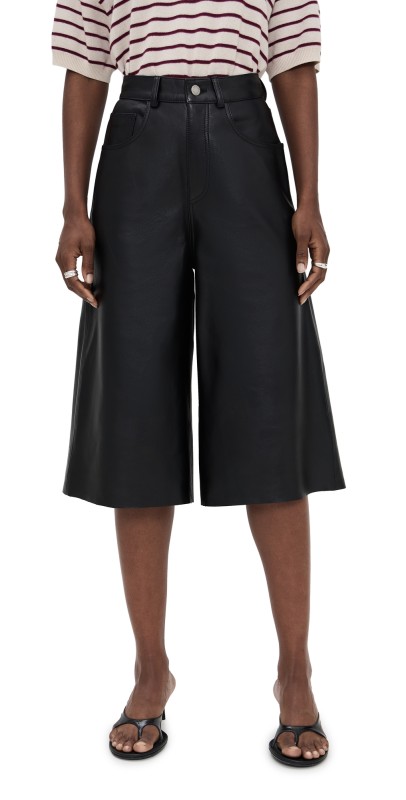HAIKURE Belle Leather Pants Nero