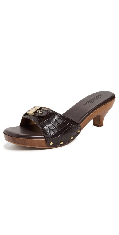 Dr Scholls Dr Scholl's x Favorite Daughter The Heartbreak Heels Chocolate Panchia Lea