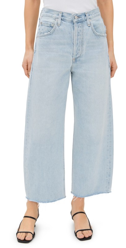 Citizens of Humanity Ayla Raw Crop Jeans Sailor