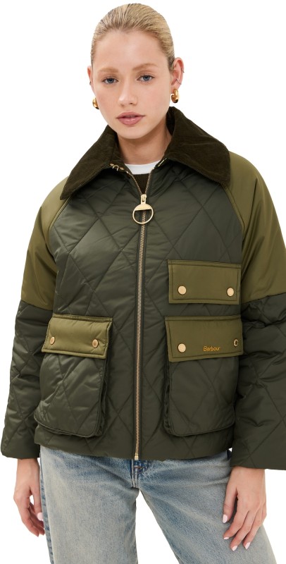 Barbour Barbour Milby Quilt Jacket Olive/Ancient