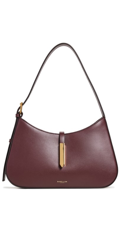 DeMellier The Tokyo Bag Burgundy Smooth