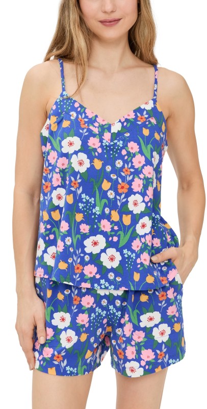 BedHead PJs Cotton Knit Cami Shorts Pj Set Flower Market