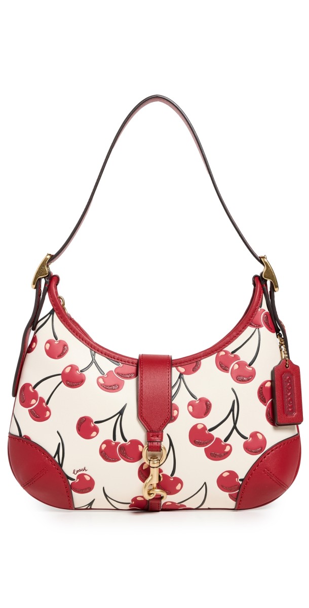 Coach The Coach Originals Cherry Printed Hobo Bag B4/Chalk Mult