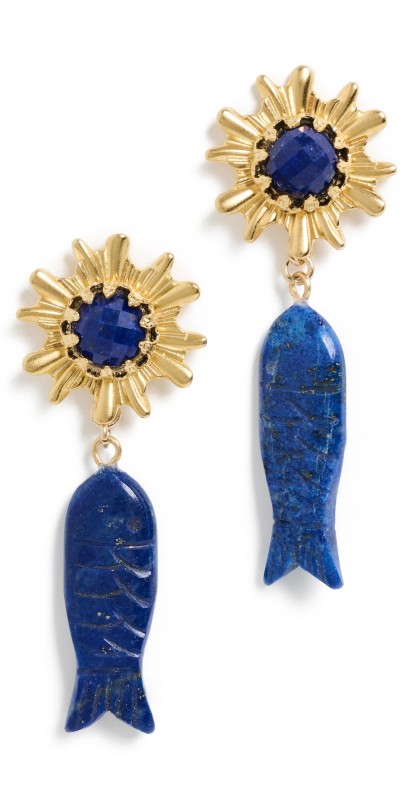 Brinker + Eliza Finnie Earrings Lapis