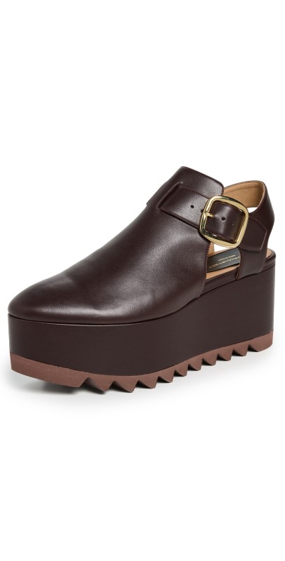 Stella McCartney Elyse Alter Mat Sandals Moka
