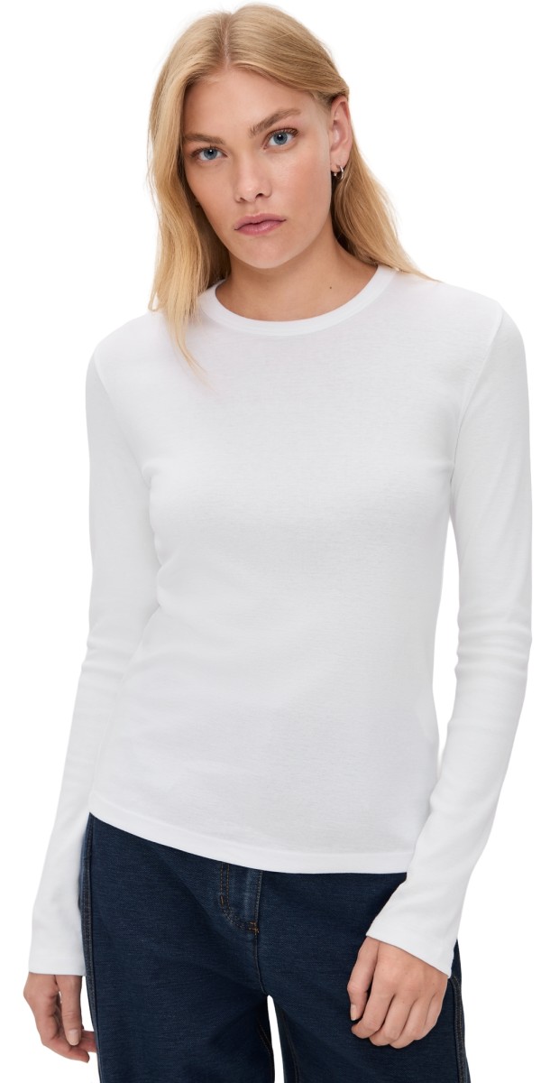 Vince Essential Crew Tee Optic White