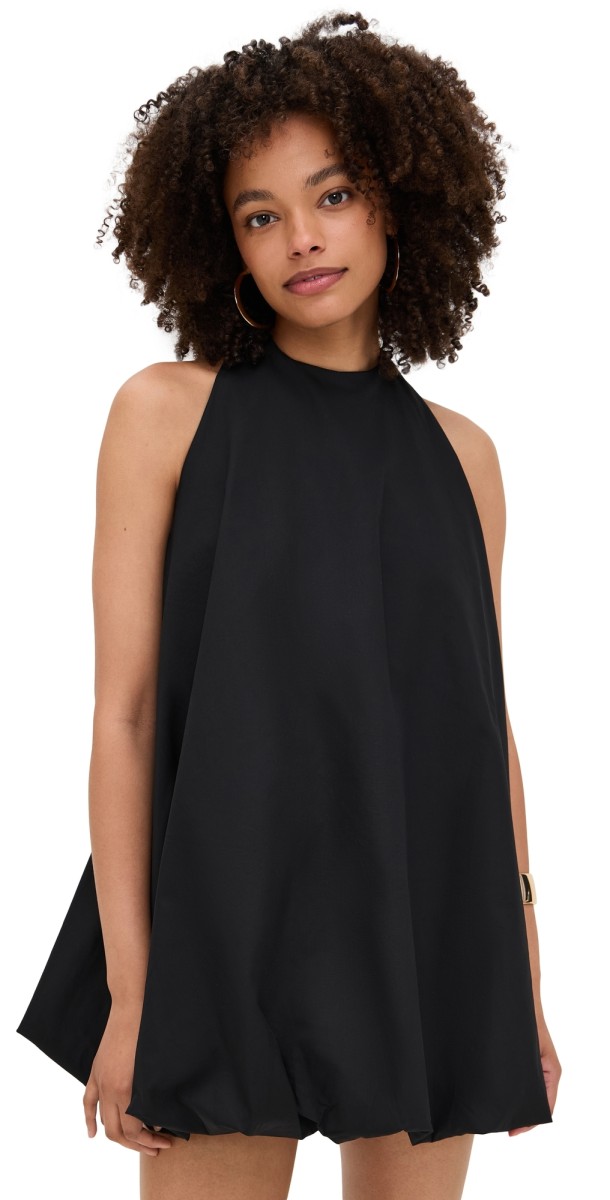 VRG GRL Bella Mini Dress Black