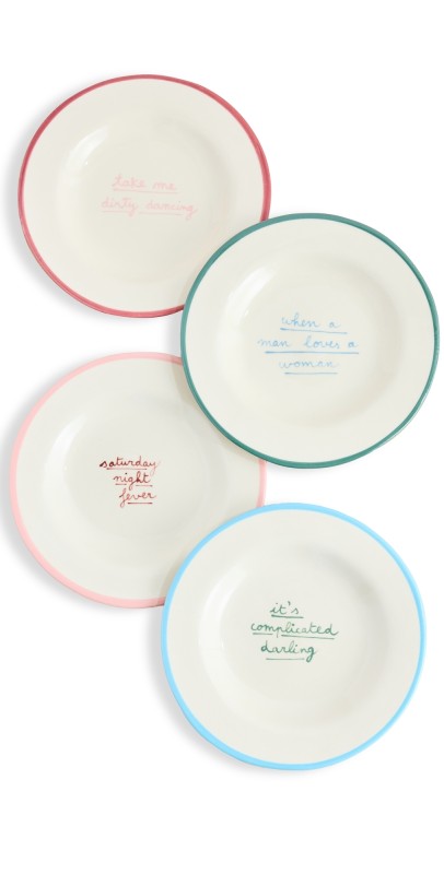 Laetitia Rouget Everybody Dance Now Plate Set Mult