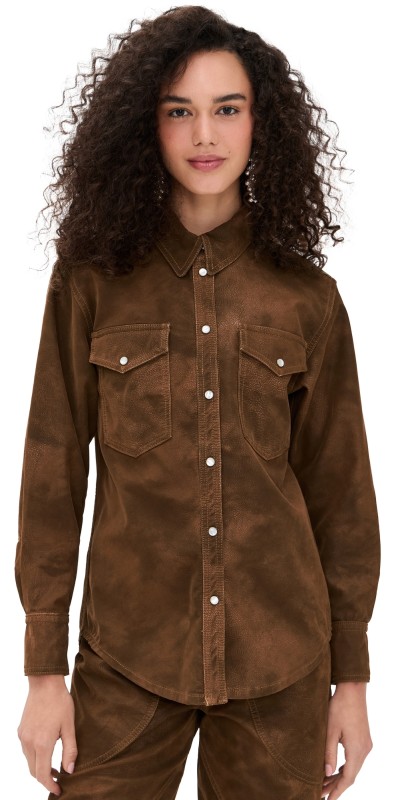 Isabel Marant Étoile Karima Jacket Tabacco